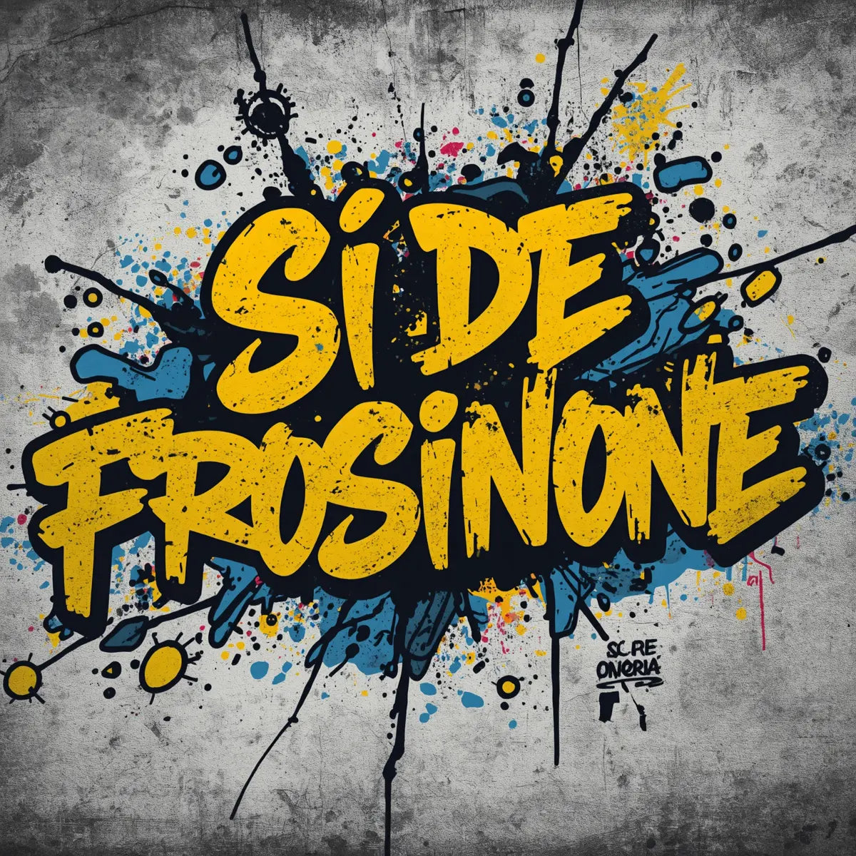 Frosinone Collection t-shirt gialloblù e orgoglio ciociaro