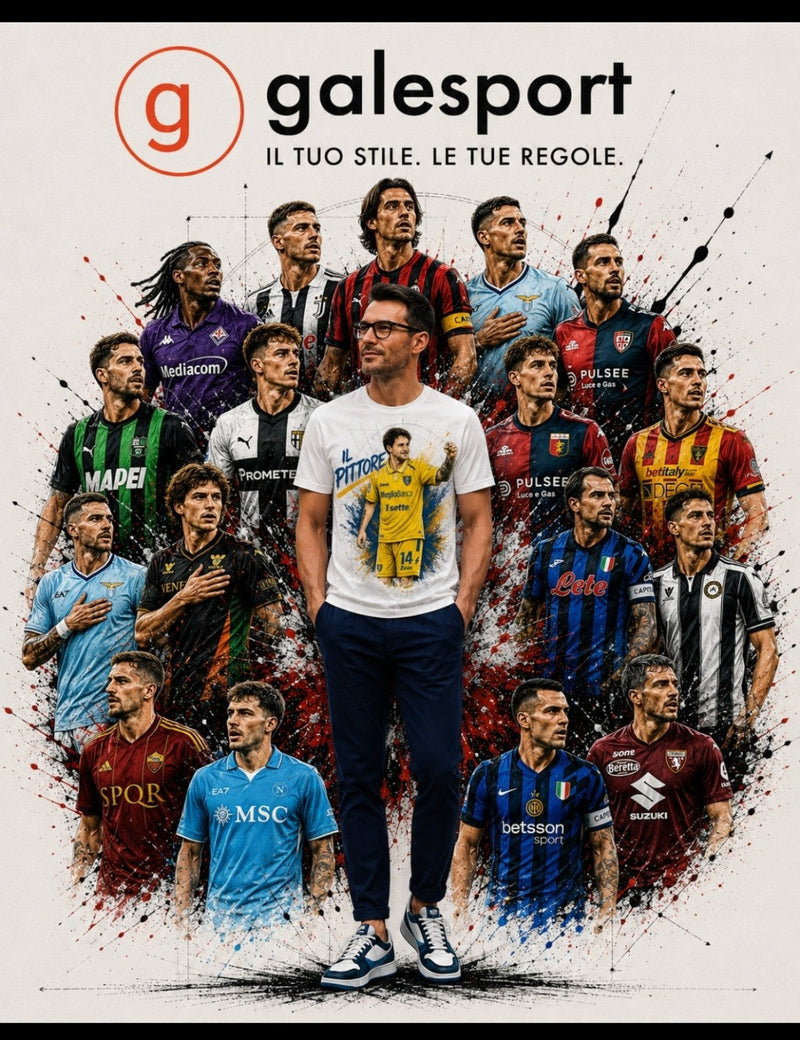 Collezione t-shirt calcio Icone da Stadio Special Edition GALESPORT