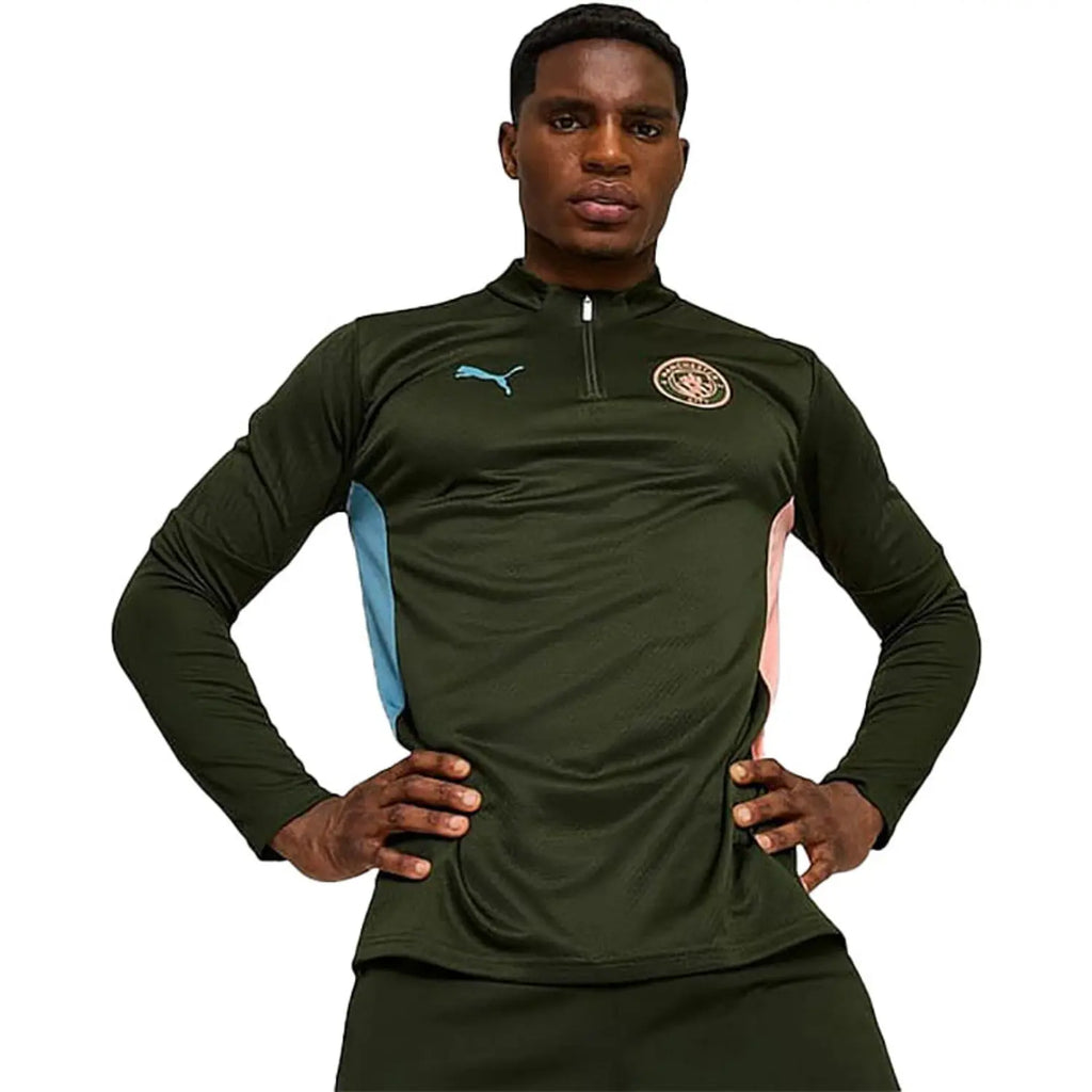 Puma Manchester City Training 1/4 Zip Top Allenamento 2024/2025 Myrtle Fairplay Store Cosenza