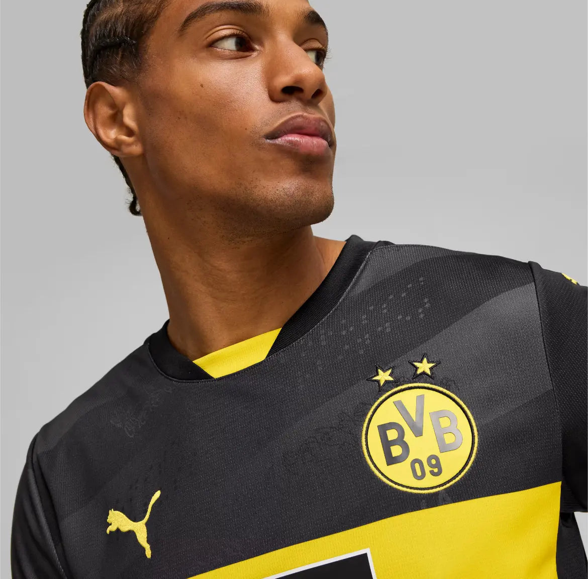 Maglia Calcio Puma BVB Borussia Dortmund Away Black 2024/2025 Fairplay Store Cosenza