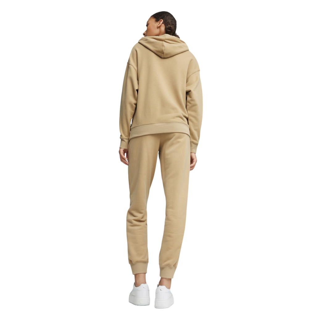 Puma tuta sportiva da donna con felpa con cappuccio 679920-83 tortora