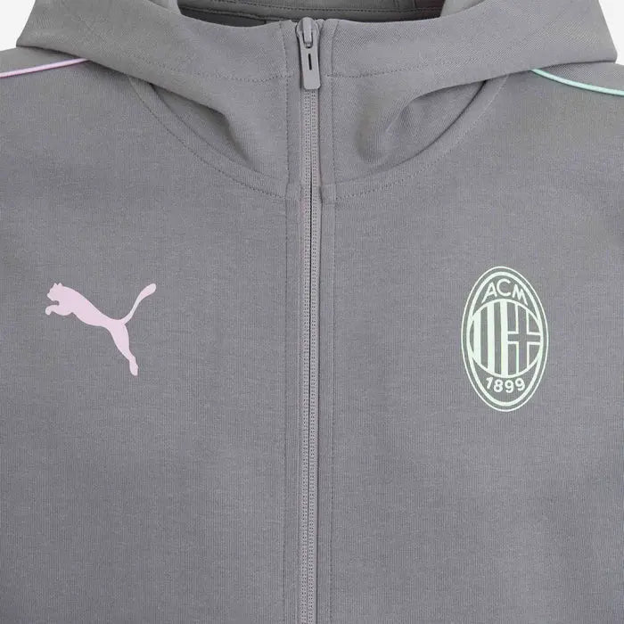 Puma Giacca Tuta Casual Hoodie ACM Milan 2024/2025 Fresh Mint Fairplay Store Cosenza