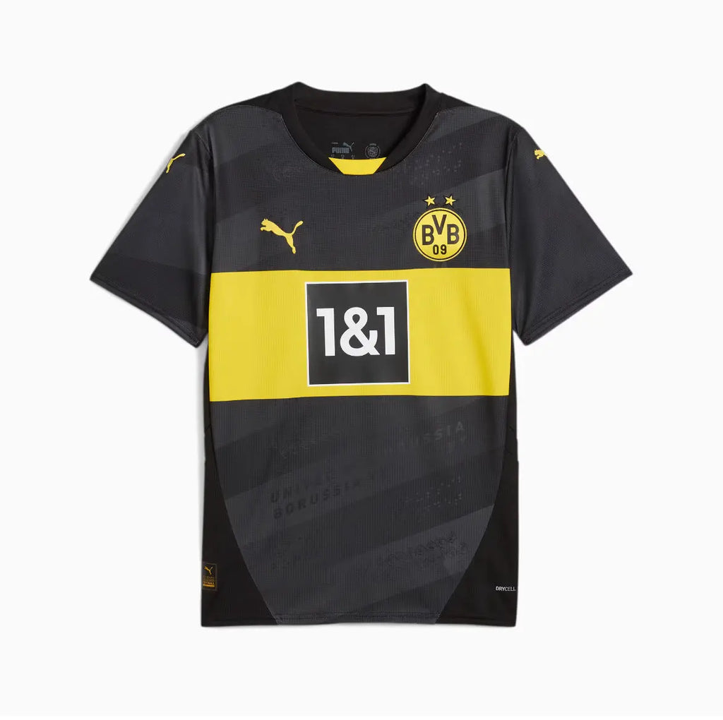 Maglia Calcio Puma BVB Borussia Dortmund Away Black 2024/2025 Fairplay Store Cosenza