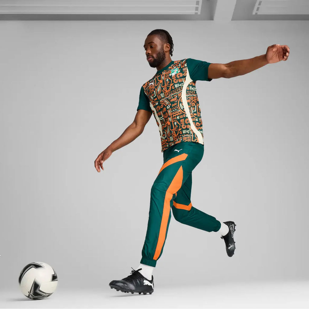 Puma Pantalone Tuta FIF Costa d'Avorio Pre Match Woven Pants 2025 Fairplay Store Cosenza