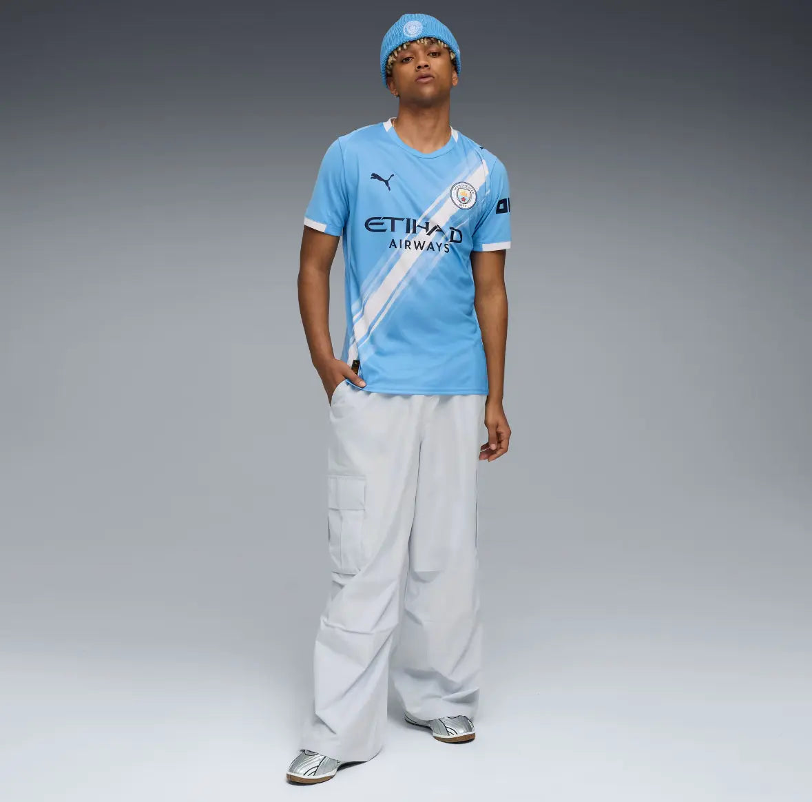 Maglia Calcio Puma Manchester City Home MCFC 2025/2026 Fairplay Store Cosenza