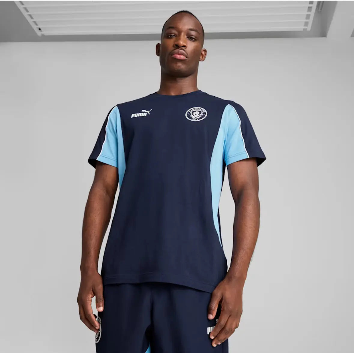 Puma Tee Maglietta MCFC FtblARCHIVE Manchester City Blu Bianca e  Azzurra 2024/2025 Fairplay Store Cosenza
