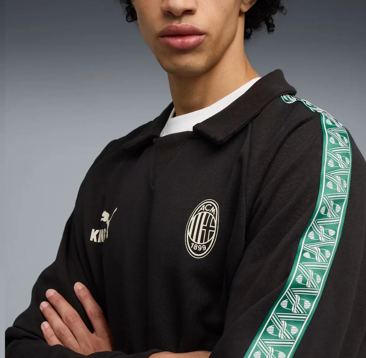 Puma Felpa Calcio King Drill Top AC Milan Nero 2025/2026 Fairplay Store Cosenza