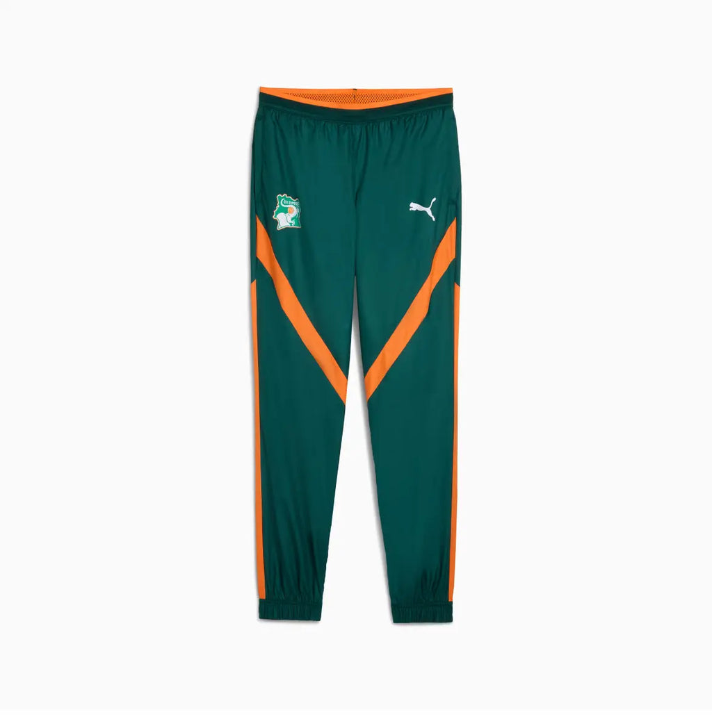 Puma Pantalone Tuta FIF Costa d'Avorio Pre Match Woven Pants 2025 Fairplay Store Cosenza