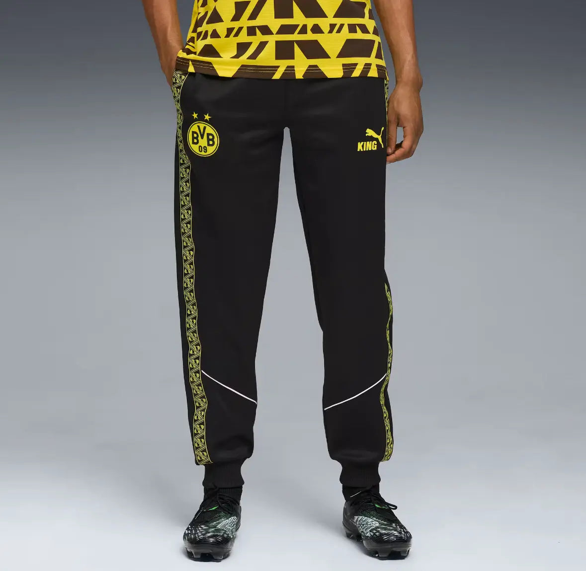 Puma Pantalone Calcio Tuta Borussia Dortmund King Anthem Pant BVB 2025/2026 Black Fairplay Store Cosenza