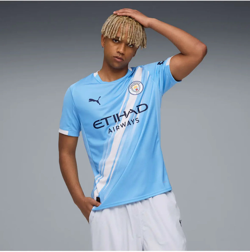 Maglia Calcio Puma Manchester City Home MCFC 2025/2026 Fairplay Store Cosenza