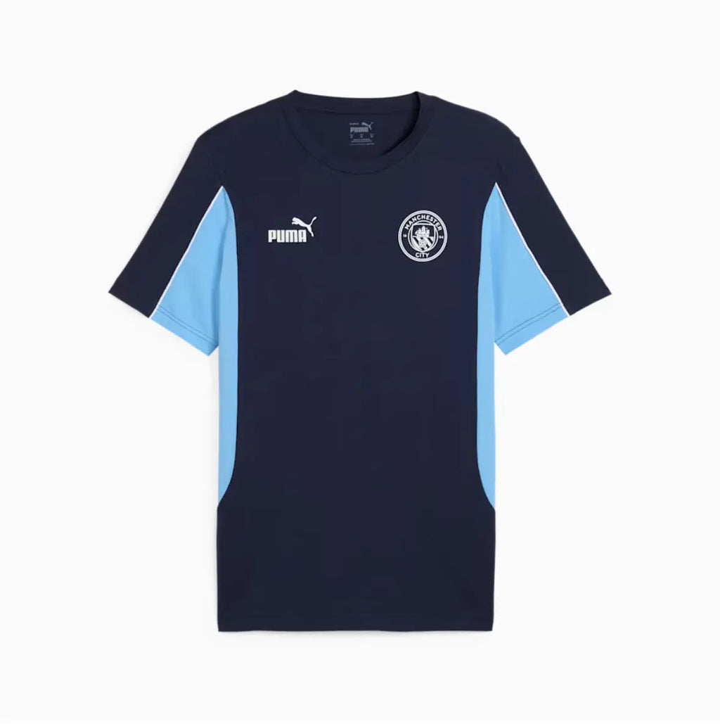 Puma Tee Maglietta MCFC FtblARCHIVE Manchester City Blu Bianca e  Azzurra 2024/2025 Fairplay Store Cosenza
