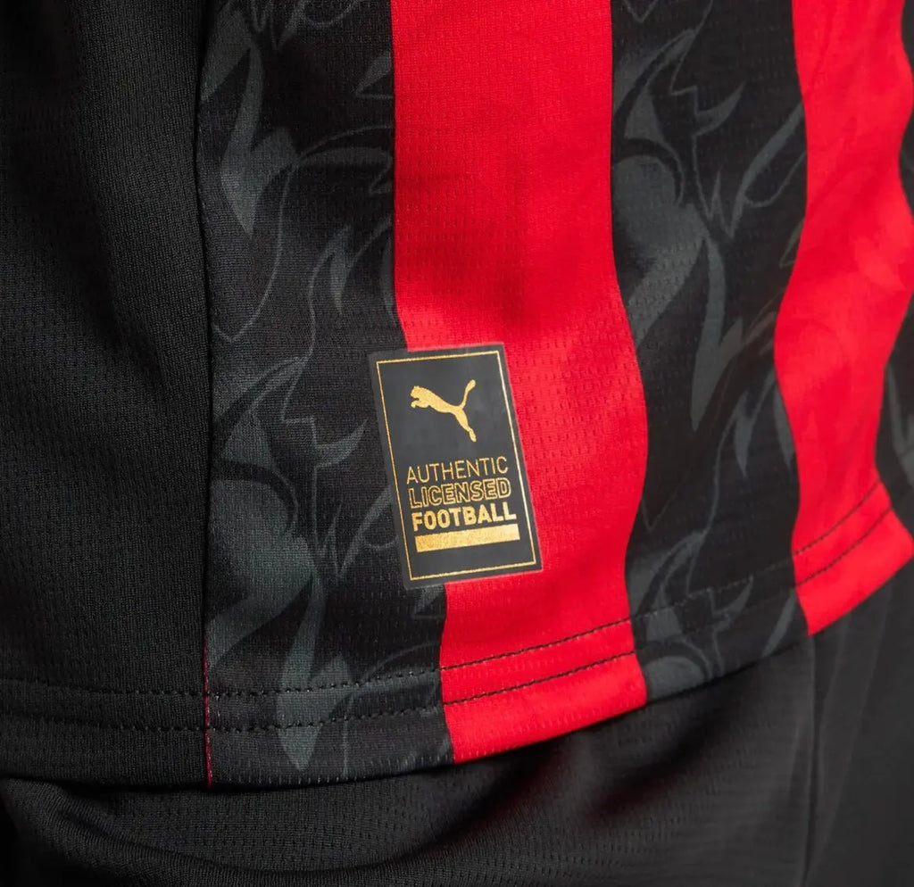Maglia Puma Calcio Home Junior Ragazzo AC Milan 2025/2026 Fairplay Store Cosenza