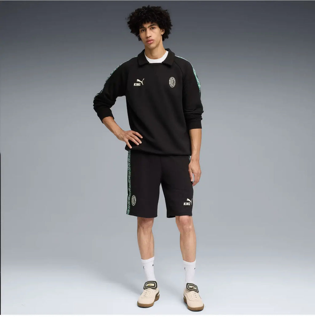 Puma Felpa Calcio King Drill Top AC Milan Nero 2025/2026 Fairplay Store Cosenza