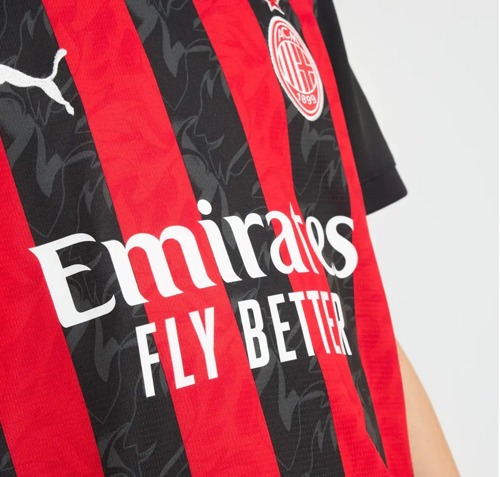Maglia Puma Calcio Home Junior Ragazzo AC Milan 2025/2026 Fairplay Store Cosenza