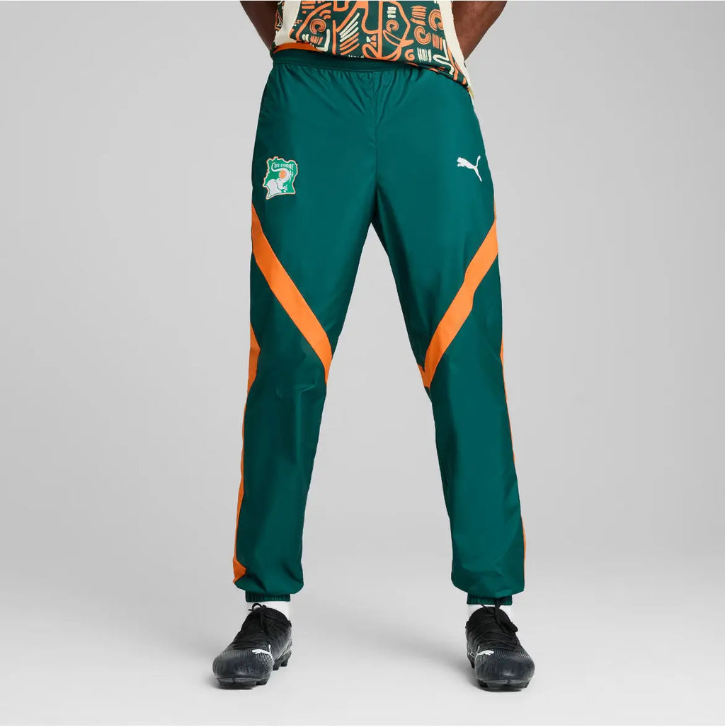 Puma Pantalone Tuta FIF Costa d'Avorio Pre Match Woven Pants 2025 Fairplay Store Cosenza