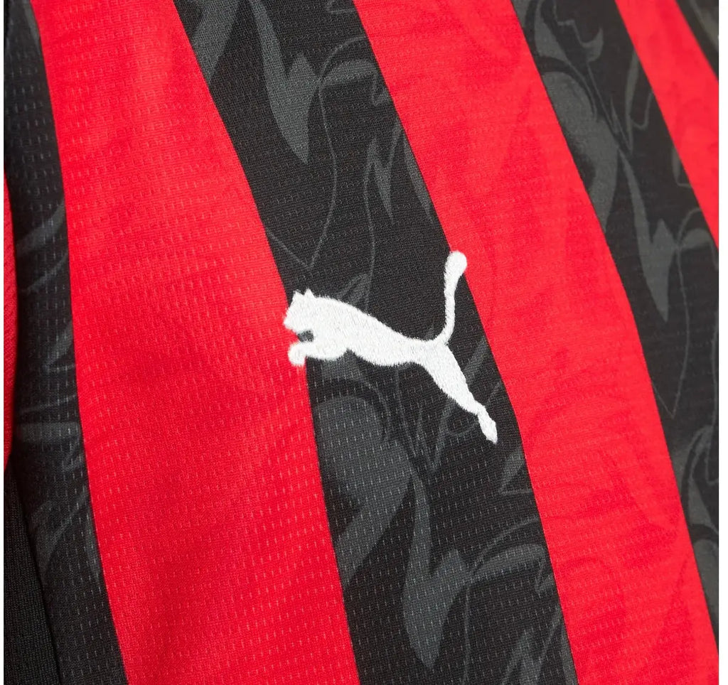Maglia Puma Calcio Home Junior Ragazzo AC Milan 2025/2026 Fairplay Store Cosenza