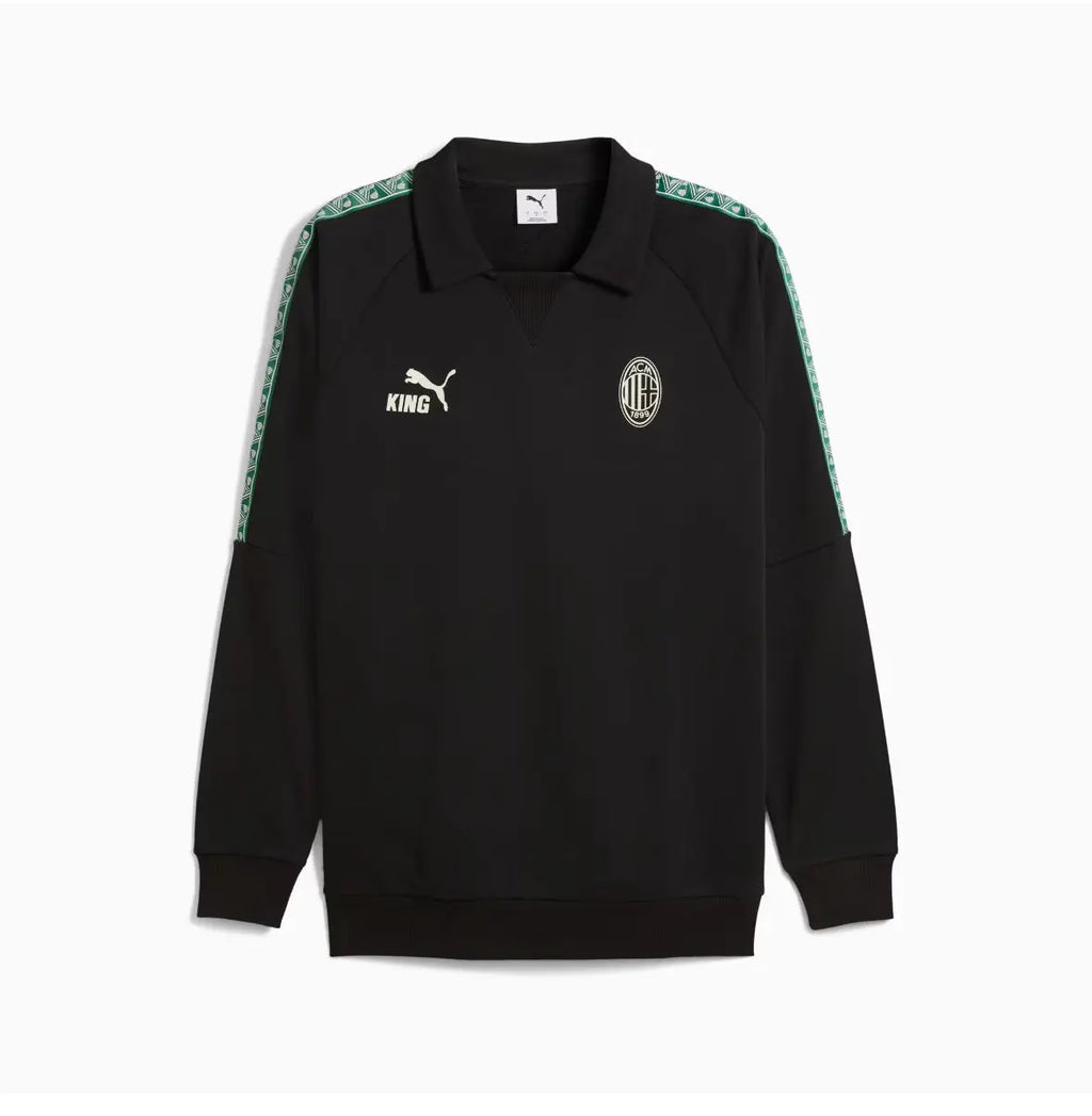 Puma Felpa Calcio King Drill Top AC Milan Nero 2025/2026 Fairplay Store Cosenza