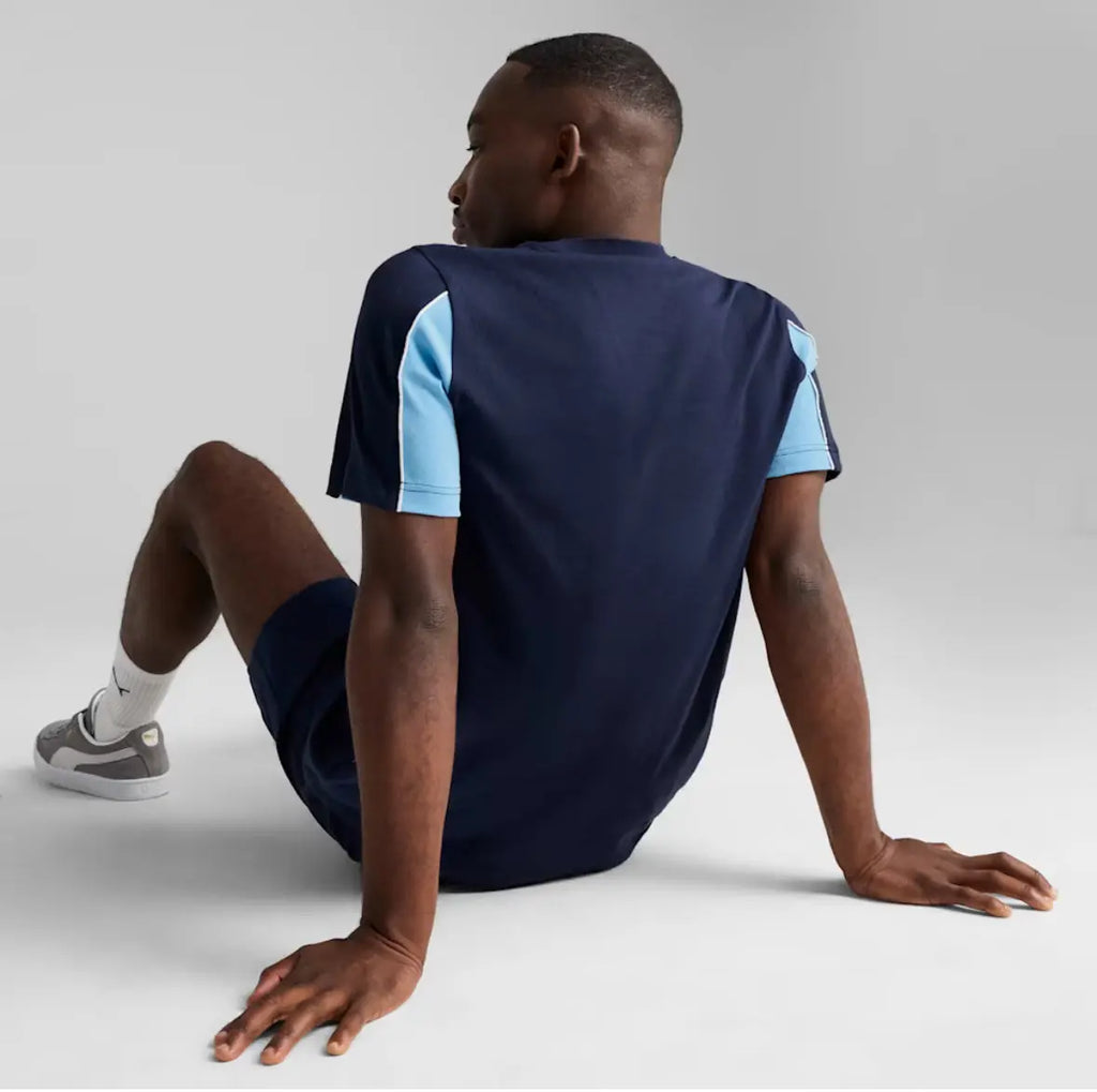 Puma Tee Maglietta MCFC FtblARCHIVE Manchester City Blu Bianca e  Azzurra 2024/2025 Fairplay Store Cosenza