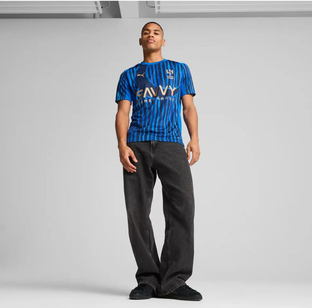 Maglia Calcio Puma Kidsuper Al Hilal Blu Oro 2025/2026 Fairplay Store Cosenza