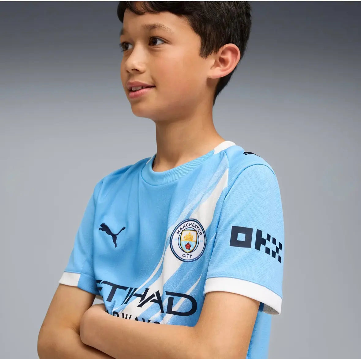 Maglia Puma Calcio MCFC Home Junior Ragazzo Manchester City 2025/2026 Fairplay Store Cosenza