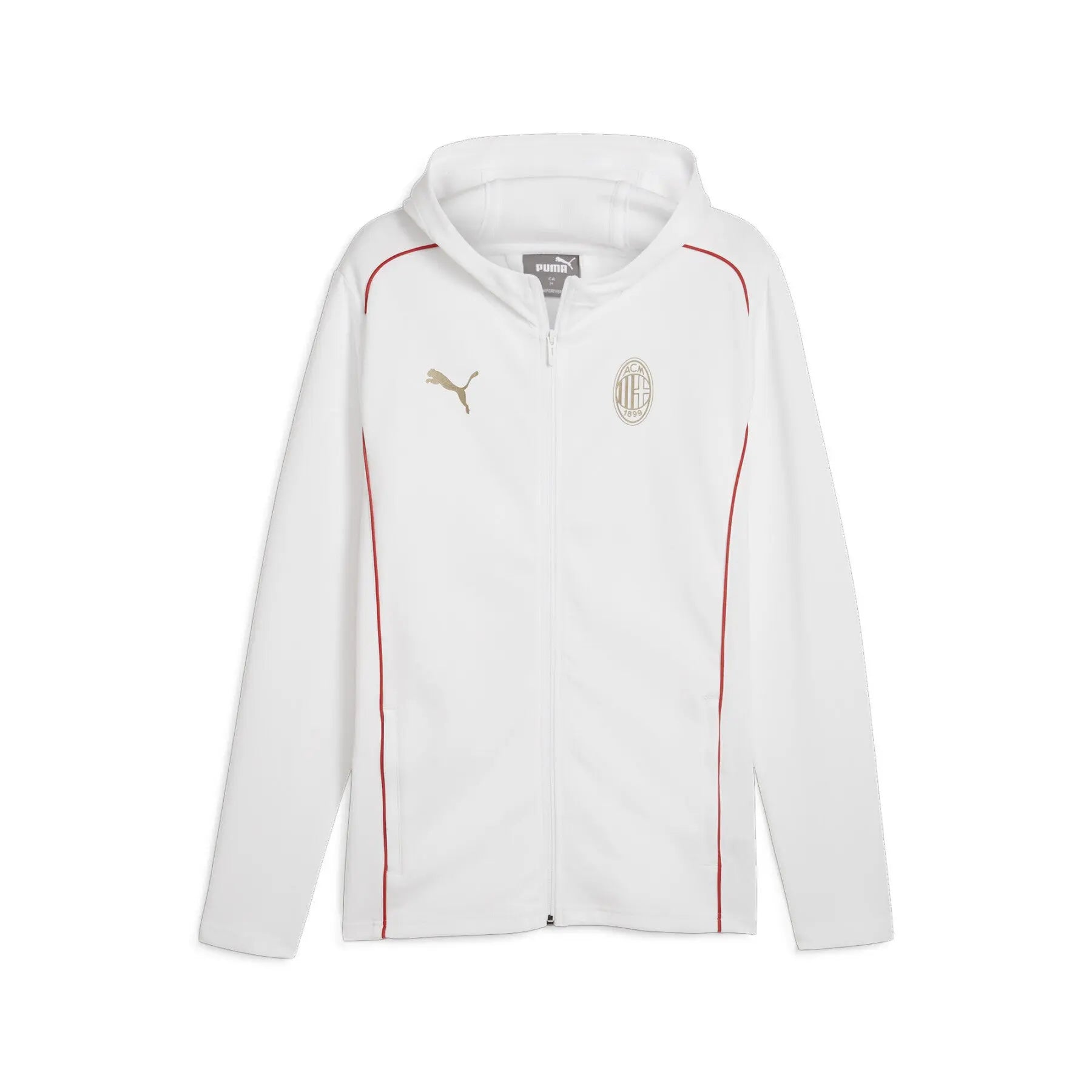 Puma Giacca Tuta Casual Hoodie ACM Milan 2024/2025 Bianca Fairplay Store Cosenza