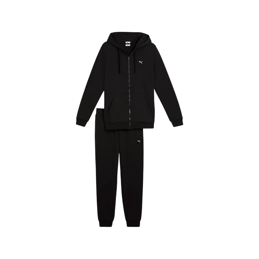 Puma tuta sportiva con cappuccio da uomo 684855-01 nero