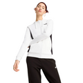Puma tuta sportiva da donna con cappuccio 685077-02 bianco-nero