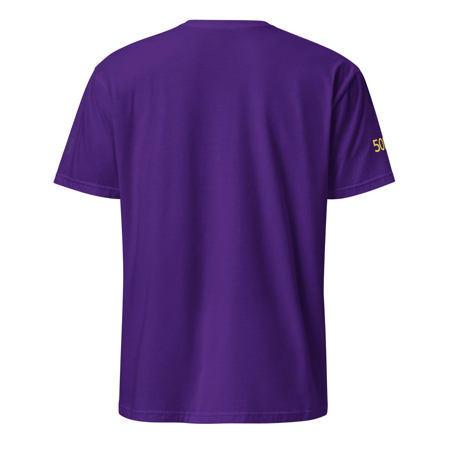 T-shirt viola Centenario Fiorentina 1926–2026 versione 3 retro