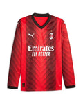 Maglia Calcio Puma AC MIlan Home Maniche Lunghe Long Sleeves 2023/2024 Fairplay Store Cosenza