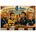 Amici - Tela Poster (primo):