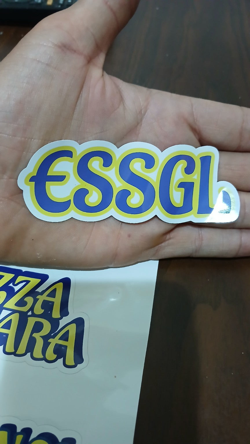 Adesivi personalizzati GALESPORT ESSGL e Razza Ciociara