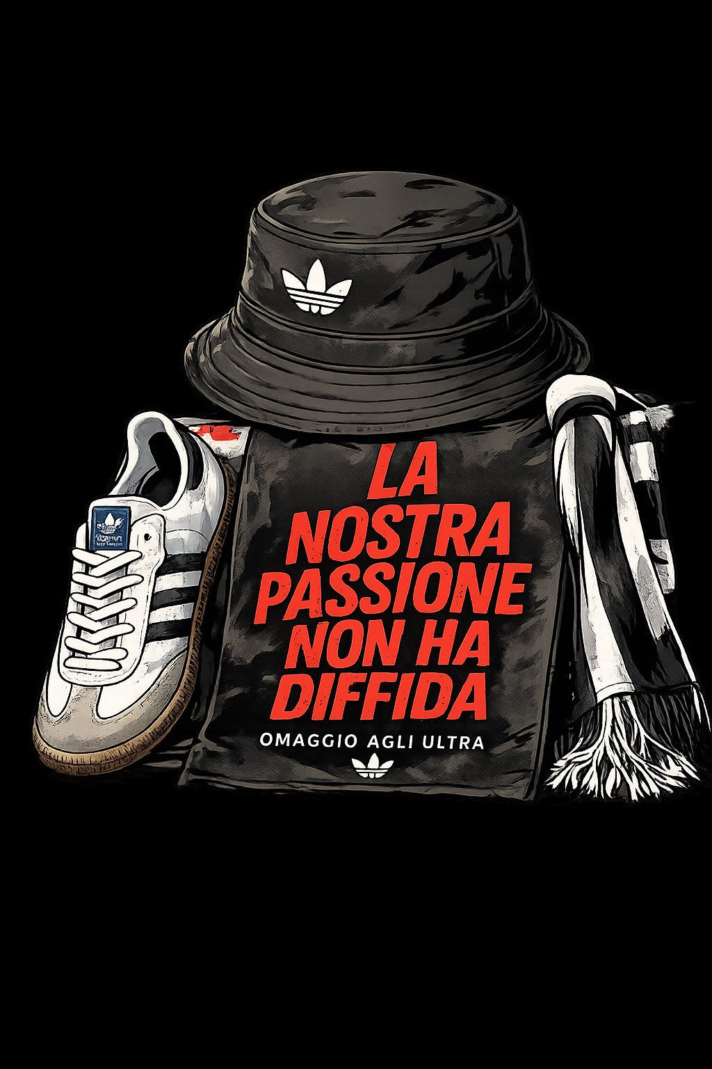 Ultras La nostra passione non ha diffida T-shirt GALESPORT