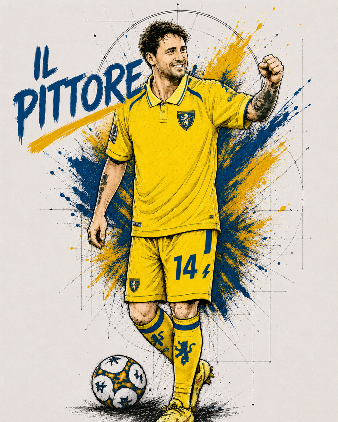 ICONE DA STADIO - IL PITTORE