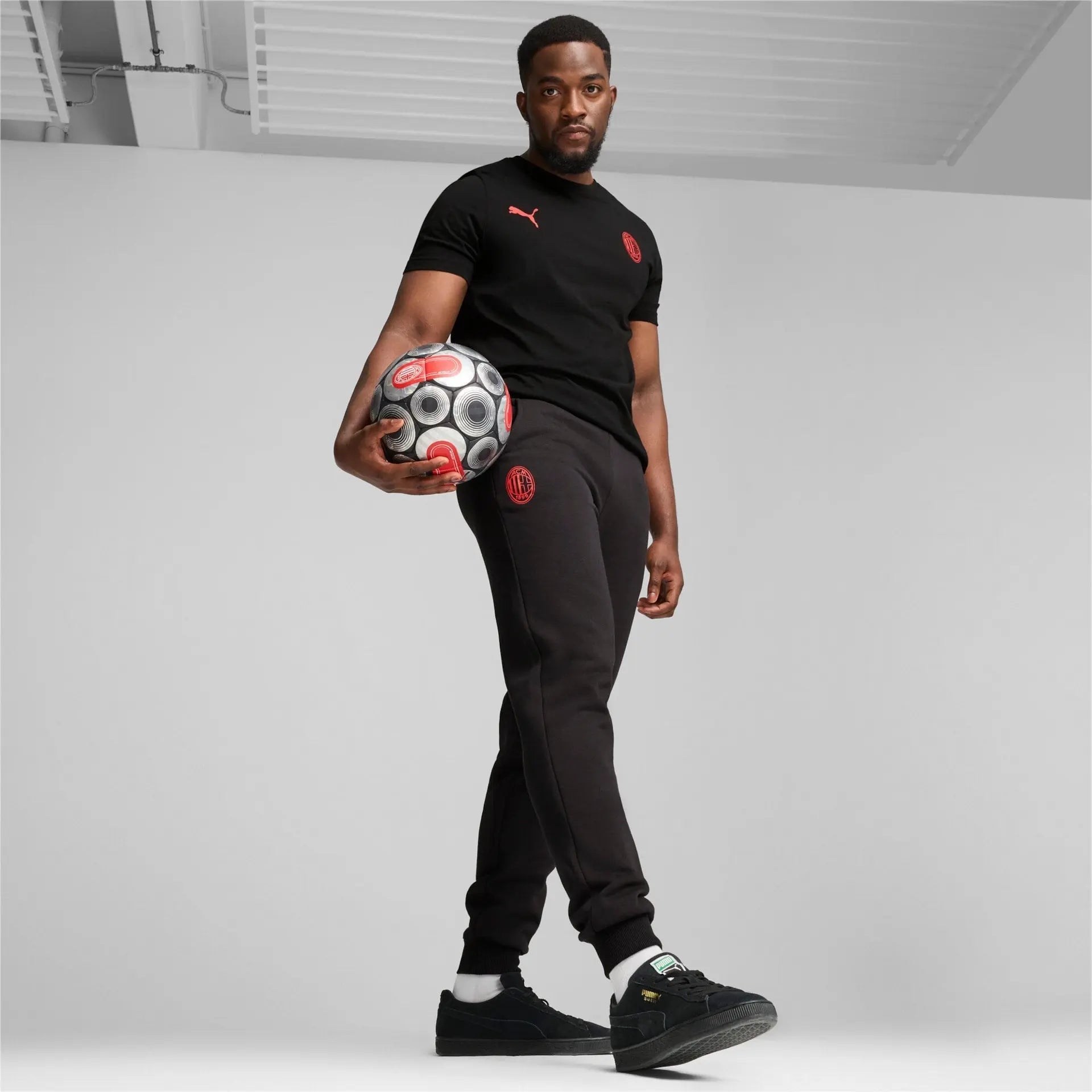 Puma Pantaloni Tuta ftblEssentials ACM Milan Neri 2024/2025 Fairplay Store Cosenza