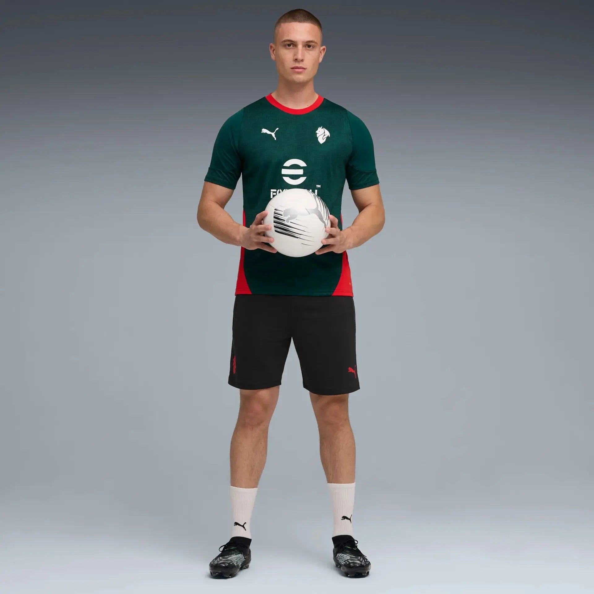 Puma ACM Maglia Calcio Allenamento Milan Verde Training 2025/2026 Fairplay Store Cosenza