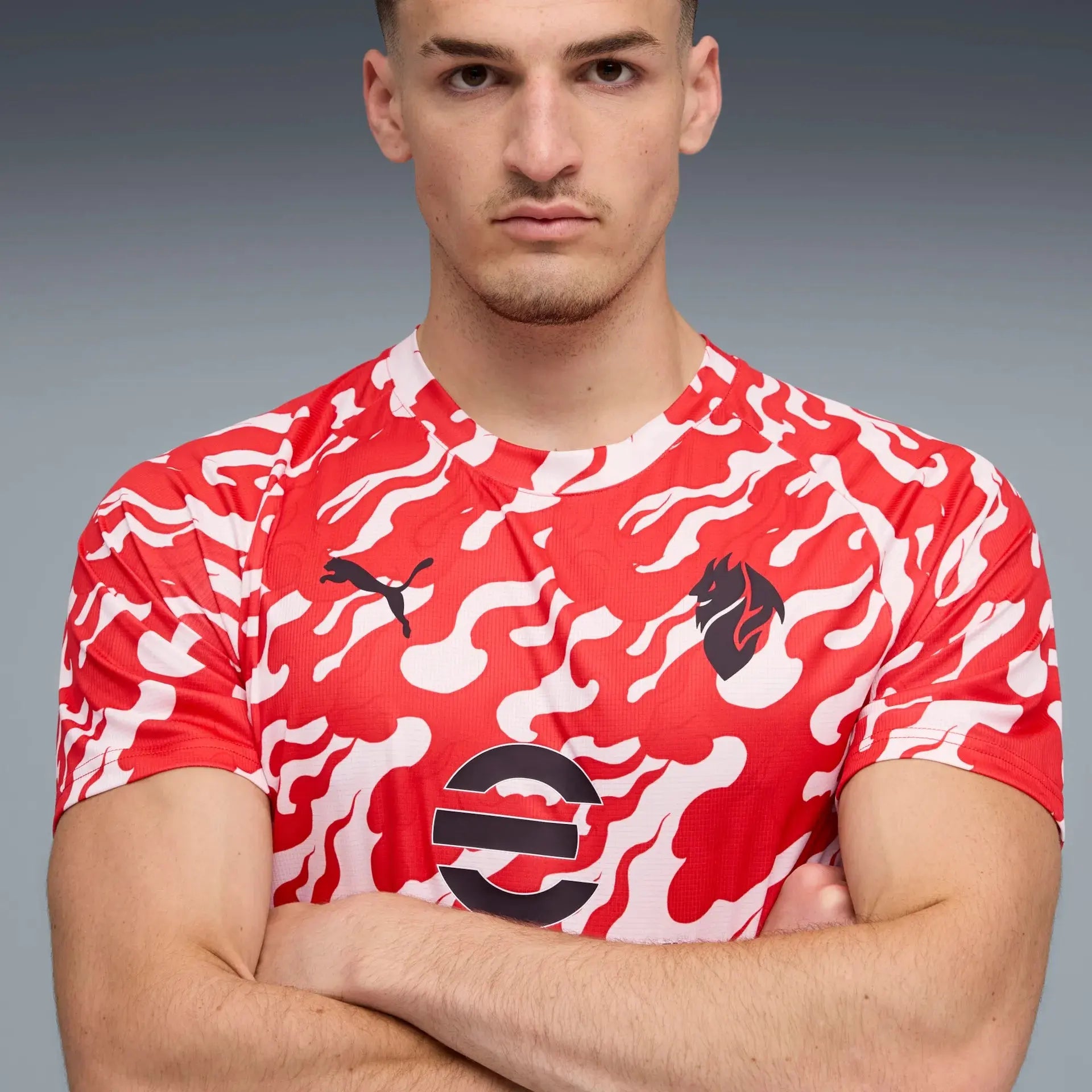 Puma Maglia Calcio Milan Warm Up Pre Match ACM 2025/2026 Fairplay Store Cosenza
