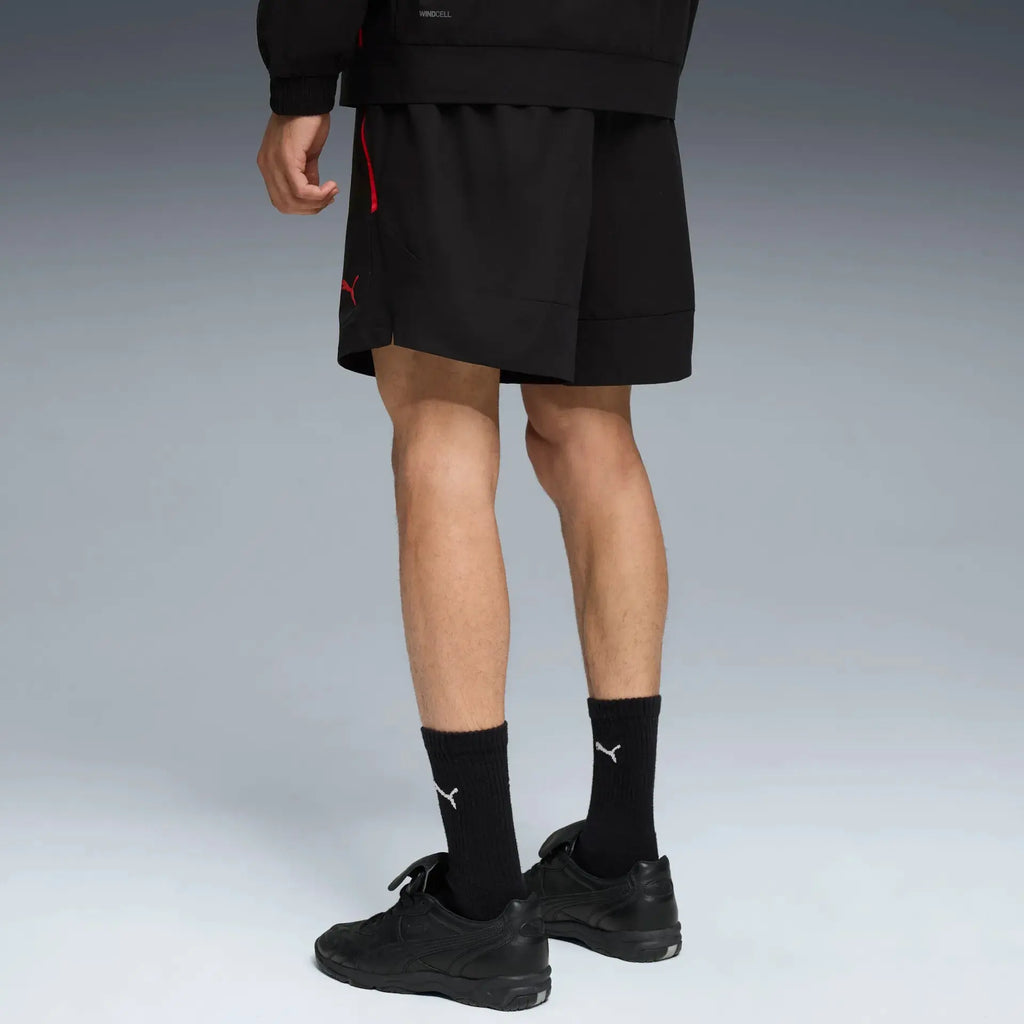 Puma ACM Pantaloncino Pumatech Relaxed Shorts Milan Nero con Tasche 2025/2026 Fairplay Store Cosenza