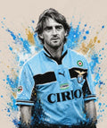 Roberto Mancini Lazio | T-shirt Icona da Stadio GALESPORT