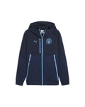 Felpa Calcio Puma PUMATECH FZ Full Zip Hoodie Manchester City Blu 2025/2026 Fairplay Store Cosenza